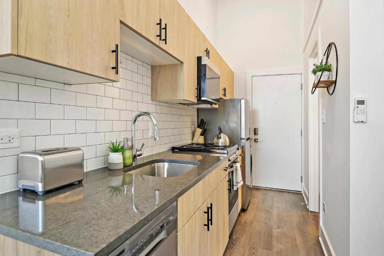 Stylish Apt With A Modern Kitchen - Wilson 418 Leilighet Chicago Eksteriør bilde